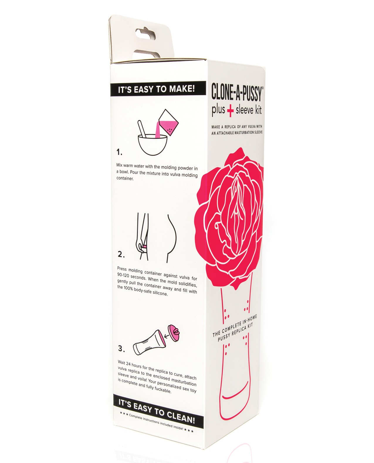 Clone-A-Pussy Plus+ Sleeve Kit by Clone-A-Willy – Custom Body-Safe Vaginal Lips Replica with Attachments - Image 3