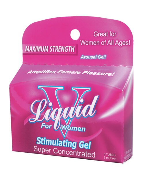 Liquid V Female Stimulant - Pillow Box of 3 | Enhance Pleasure & Sensation