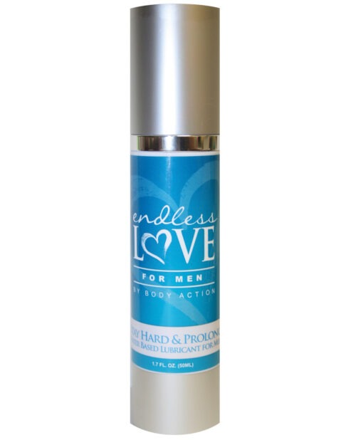 Endless Love for Men StayHard & Prolong Water-Based Lubricant – 1.7 oz by Body Action Products