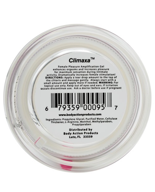 Climaxa Stimulating Gel by Body Action Products - Enhance Female Pleasure and Orgasms - Image 3