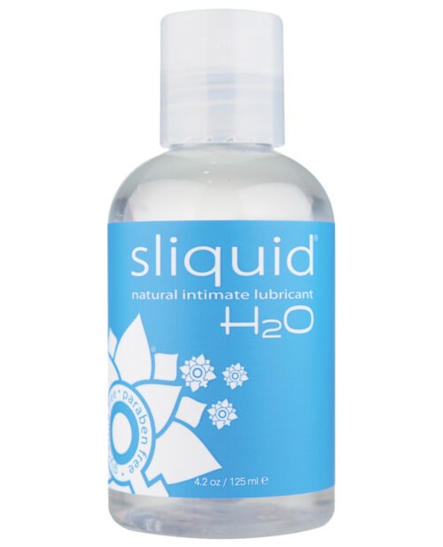 Sliquid H2O Intimate Lubricant - Glycerin and Paraben Free, 4.2 oz Bottle