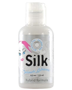 Sliquid Silk Hybrid Lube Glycerine & Paraben Free – 4.2 oz by Sliquid