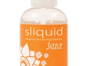 Sliquid Sizzle Warming Lubricant – 4.2 oz Glycerine & Paraben Free by Sliquid