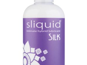 Sliquid Silk Hybrid Lube Glycerin & Paraben Free – 8.5 oz Bottle by Sliquid