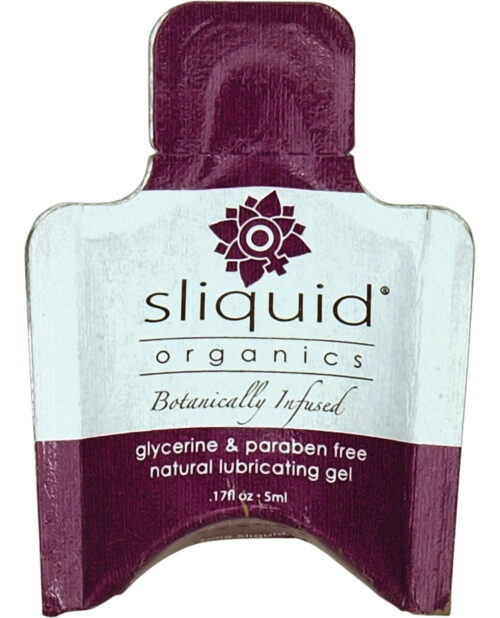 Sliquid Organics Natural Lubricant Gel - 0.17 oz Pillow Pack