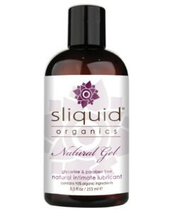 Sliquid Organics Natural Lubricating Gel - 8.5 oz | Glycerine & Paraben-Free, Certified Organic Botanical