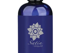 Sliquid Organics Natural Satin Lubricant - 8.5 oz | Aloe & Carrageenan Based Daily Moisturizer for Women