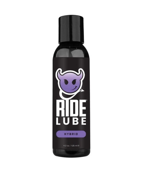 Ride BodyWorx Silk Hybrid Lubricant – 4.2 oz, Water-Based with Silicone for Long-Lasting Smoothness