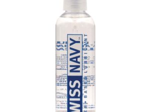 Swiss Navy Water Based Lubricant - 8 oz Bottle for Couples, Her, and Him