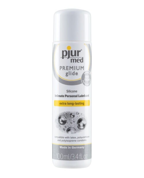 Pjur Med Premium Glide Silicone Personal Lubricant - 100 ml Bottle