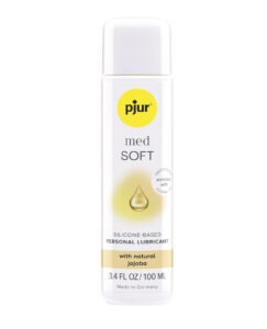 Pjur Med Soft Glide Silicone-Based Personal Lubricant - 100 ml Bottle