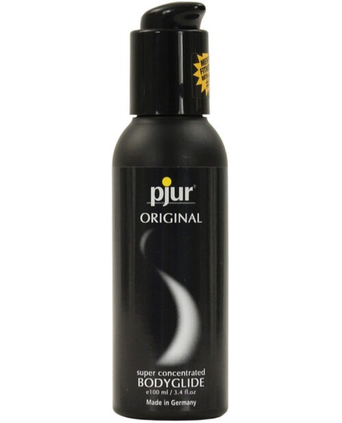 Pjur Original Silicone Personal Lubricant – 3.4 fl oz, Long-Lasting & Hypoallergenic