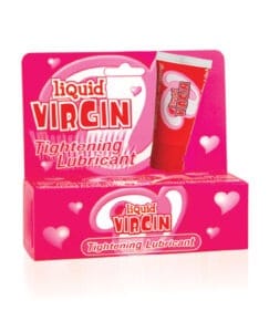 Liquid Virgin 1 oz. Tightening Lubricant by Hott Products - Strawberry Scented, Water Soluble, Non-Sticky