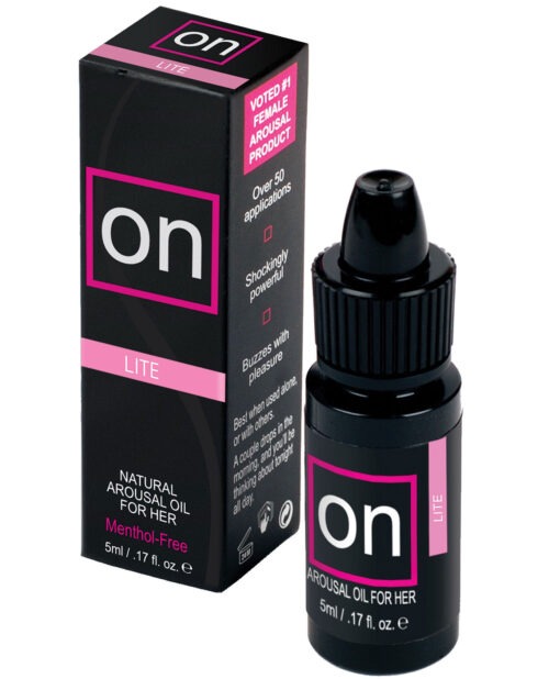 On Natural Arousal Oil for Her Lite – 5 ml by Sensuva