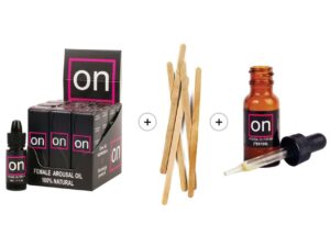 On Natural Arousal Oil for Her Refill Pack by Sensuva – 12 Counts