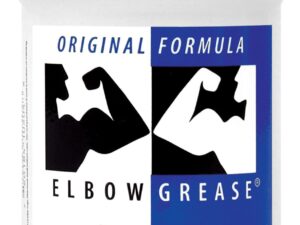 Elbow Grease Original Cream - 4 oz Jar | Premium Water-Based Lubricant for Couples and Kink Activities