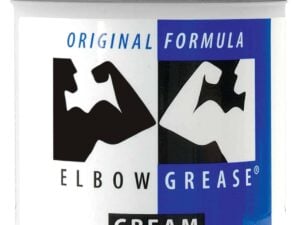 Elbow Grease Original Cream - 15 oz Jar for Solo and Couples Kink Activities