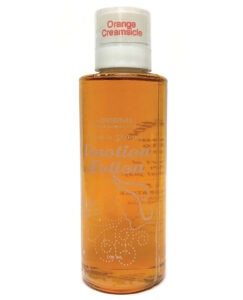 Emotion Lotion Orange Creamsicle – Tasty Warming Massage Oil with Suction Cup for Sensual and Erotic Experiences