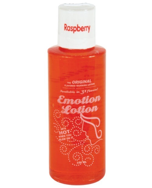 Emotion Lotion Raspberry Warming Massage Oil by E.L. Products Inc