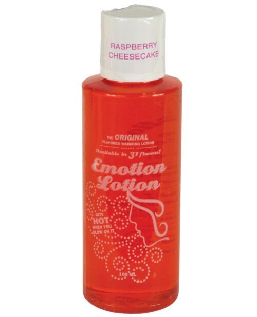Emotion Lotion Raspberry Cheesecake Warming Massage Oil by E.L. Products Inc