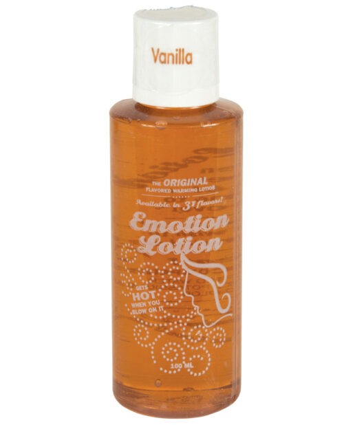 Emotion Lotion Vanilla by E.L. Products Inc. – Warming Massage Oil and Edible Sensual Enhancer