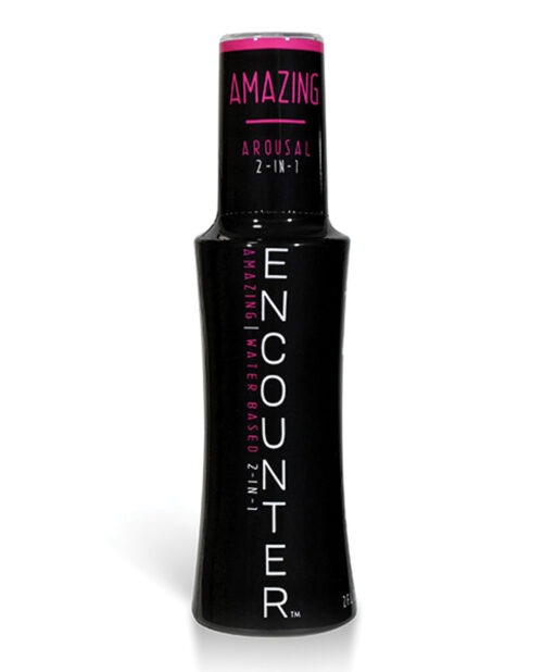 Encounter Female Arousal Lubricant by Elbow Grease – 2 oz Glycerin-Free Water-Based Pleasure Enhancer