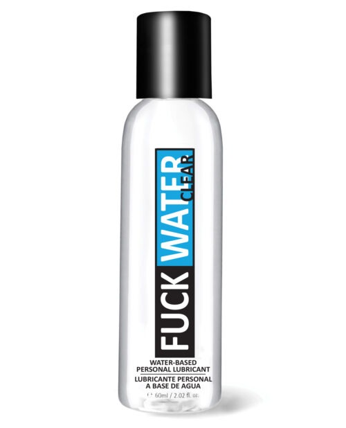 Fuck Water Clear H2O Personal Lubricant - 2 oz Bottle by Picture Brite