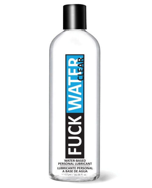 Fuck Water Clear H2O Personal Lubricant – 16 oz Bottle by Fuck Water