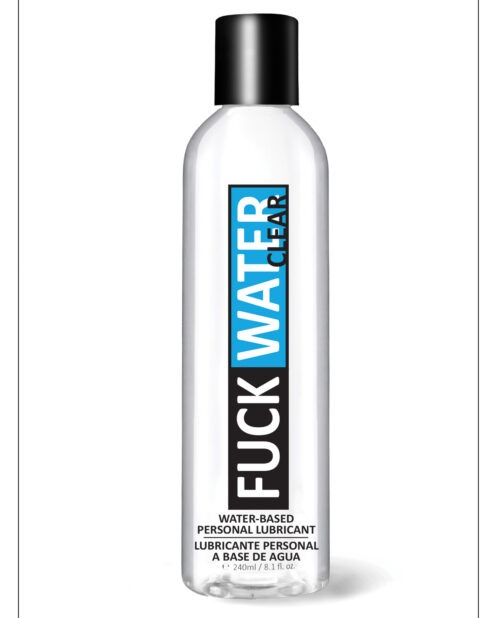 Fuck Water Clear H2O Personal Lubricant - 8 oz Bottle by Fuck Water