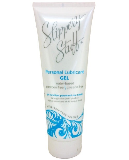 Slippery Stuff Gel - 8 oz Personal Lubricant by Wallace O'Farrell Mktg, Water-Based, Glycerin-Free & Long-Lasting