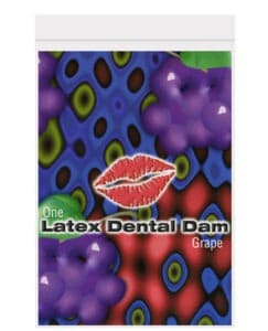 Trust Dam Latex Dental Dam with Grape Flavor - Top Cat International