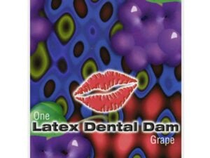 Trust Dam Latex Dental Dam with Grape Flavor - Top Cat International