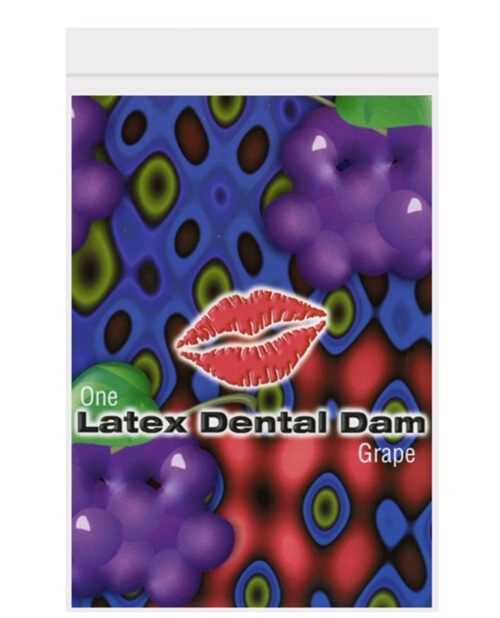 Trust Dam Latex Dental Dam with Grape Flavor - Top Cat International