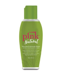 Pink Natural Water-Based Lubricant for Women – 2.8 oz by Pink