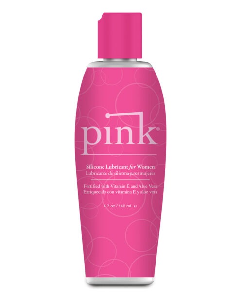 Pink Silicone Lube - 4.7 oz Silicone-Based Lubricant by Empowered Products