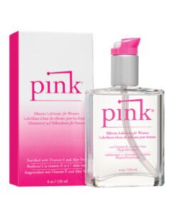 Pink Silicone Lube - 4 oz Silicone Based Lubricant by Pink Empowered Products