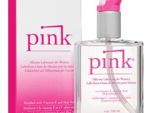 Pink Silicone Lube - 4 oz Silicone Based Lubricant by Pink Empowered Products