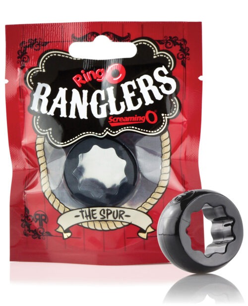 Screaming O RingO Rangler Spur Penis Enhancement Ring - Waterproof, Reusable, Silicone Stretch Ring