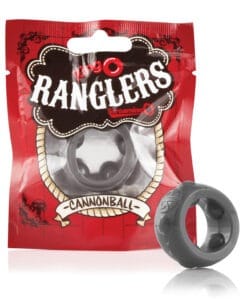 Screaming O RingO Rangler Cannonball - Reusable Penis Enhancement Ring for Stronger Erections and Enhanced