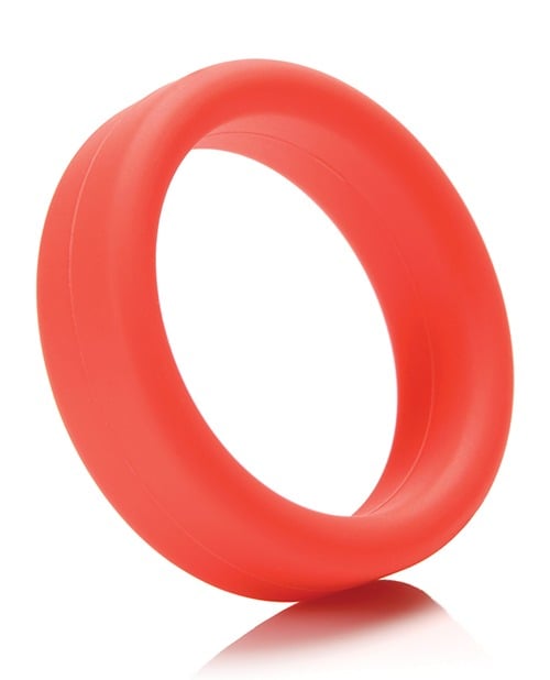 Tantus 1.5-inch Super Soft Silicone C Ring – Crimson for Penis Enhancement