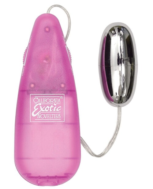 California Exotic Novelties Teardrop Bullet Vibrator - Pink, Part Number SE-1110-04-1