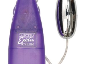 California Exotic Novelties Teardrop Bullet Vibrator - Purple - Part Number SE-1110-14-1