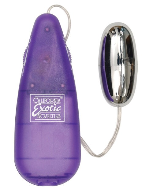 California Exotic Novelties Teardrop Bullet Vibrator - Purple - Part Number SE-1110-14-1