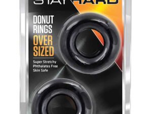 Stay Hard Blush Novelties Oversized Donut Rings Set – Enhance Stamina and Erections