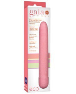 Blush Gaia Biodegradable Vibrator Eco - Coral by Gaia, Part Number BL-81900