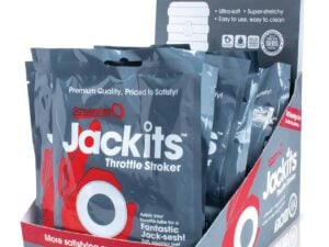 Screaming O Jackits Throttle Stroker – Clear, Soft and Reusable Masturbator for Enhanced Pleasure