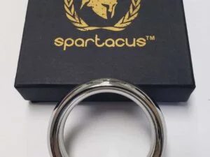 Spartacus 1.75-inch Stainless Steel Donut C-Ring for Men