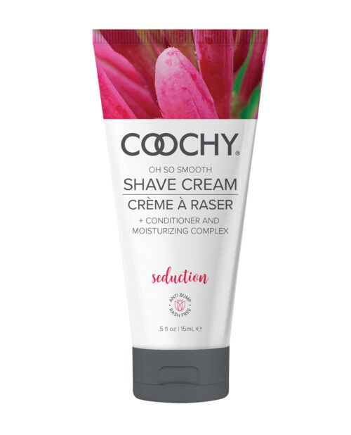 Coochy COOCHY Shave Cream Seduction - 0.5 oz for Smooth, Irritation-Free Shaving