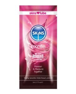 Creative Conceptions Skins Excite Water-Based Lubricant - 5ml Foil Pack