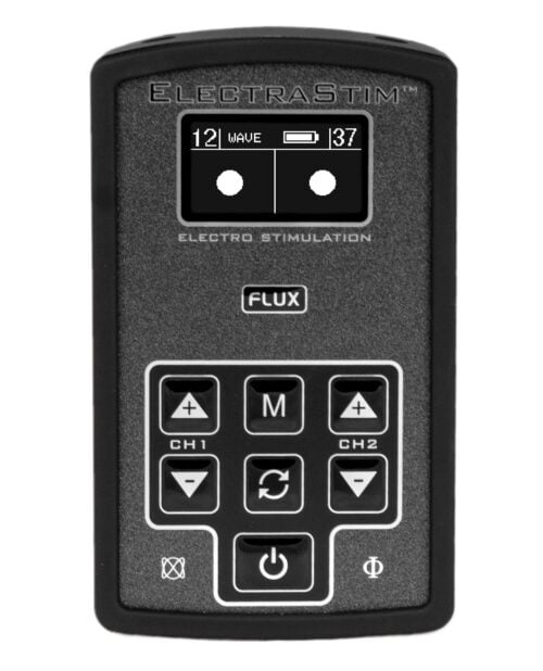 ElectraStim Flux EM180 Electro-Stimulator with USB-C Rechargeable Powerbox and Dual Output